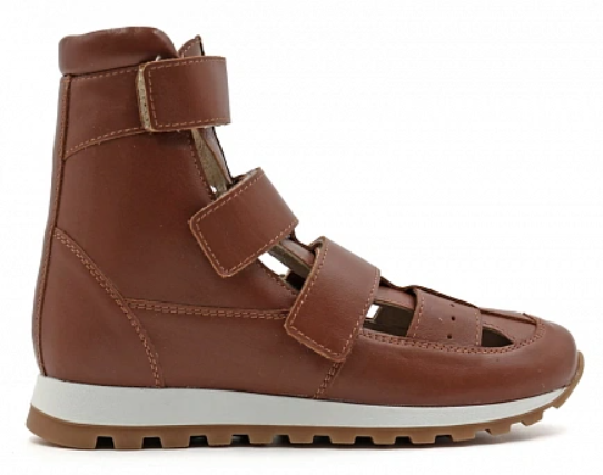 Ортопедическая обувь сложная сандалии детские, цв. коричневый 41913-Х-002 ДЦП ОРТОМОДА фото 5