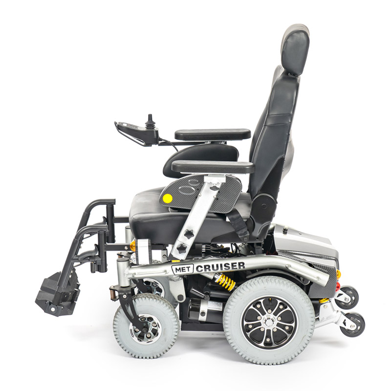 Электрическая кресло-коляска MET CRUISER 21 черная фото 3
