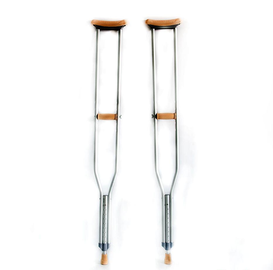 Костыли алюминиевые подмышечные KAB-02TM фото 1