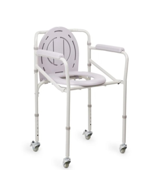 Кресло-туалет с колесами FS696 фото 3