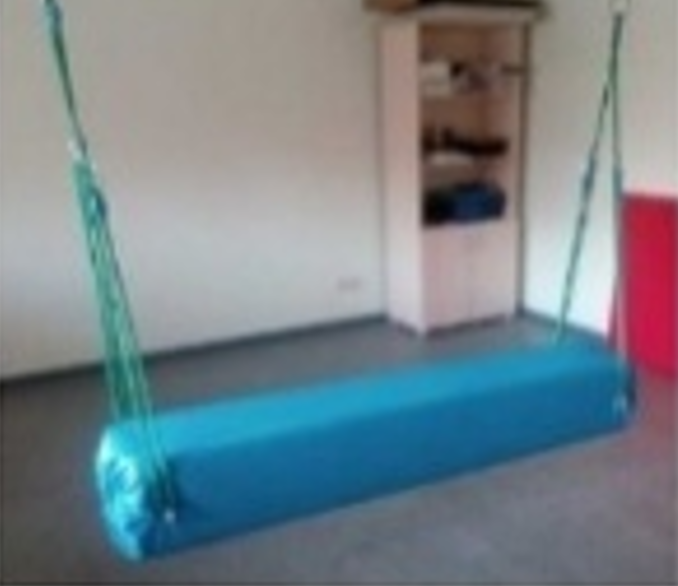 Сенсорное бревно подвесное, 140x25x25см.Тип: качели подвесные фото 1