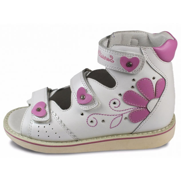 Сандалии детские ортопед. с открытым  носом на девочку 15-306М  фото 1