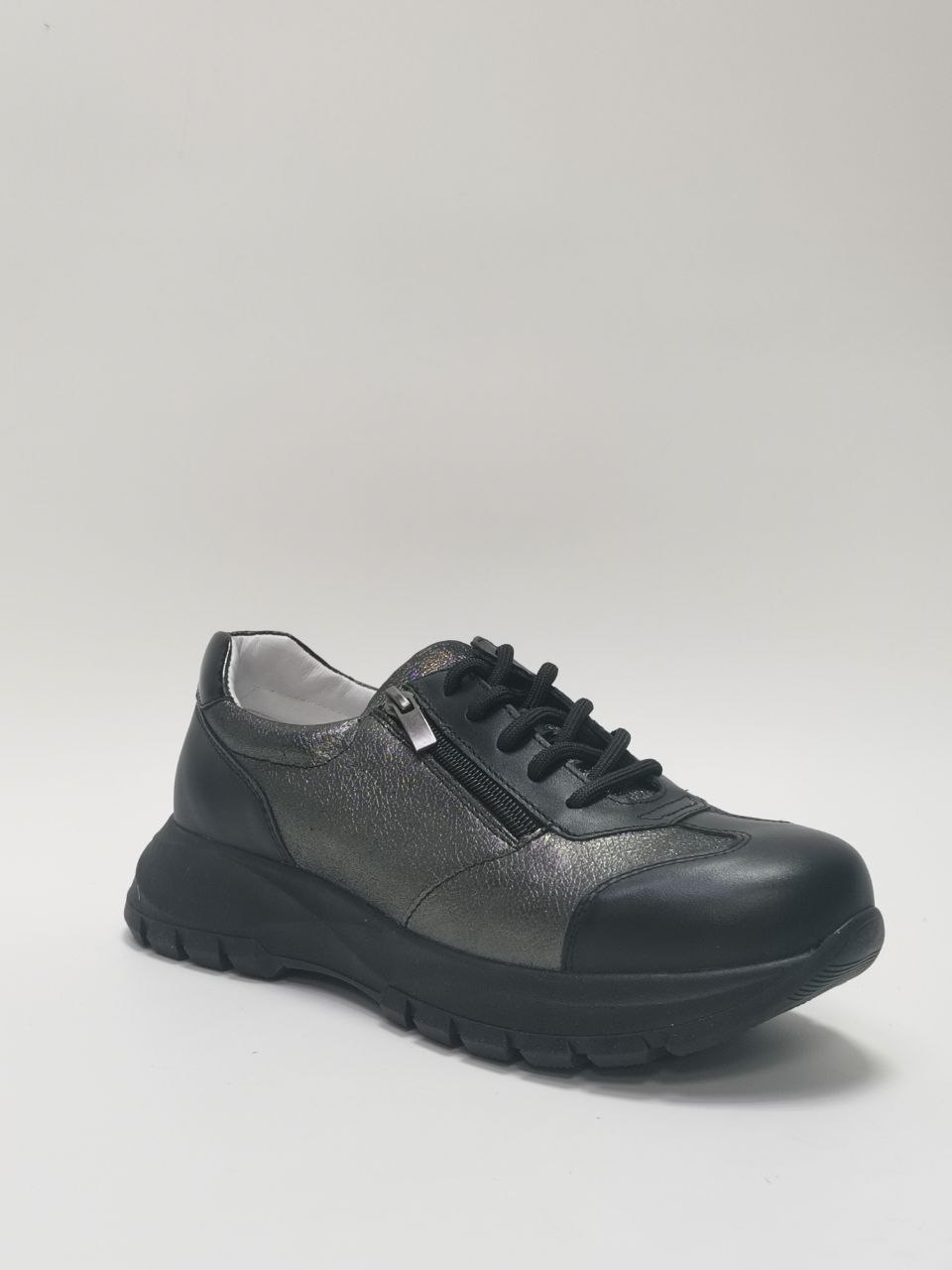 Полуботинки женские ортопедические цв.черный Ортомода 2722-Х-Т-001 фото 1