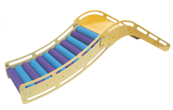 Горка для ЛФК с роликовым скатом, 240*64*60 см фото 1