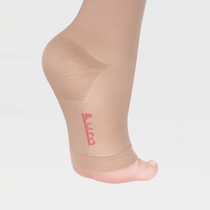 Гольфы женские Idealista, с открытым носом, ID-230 (35-39 см), 2 класс фото 2