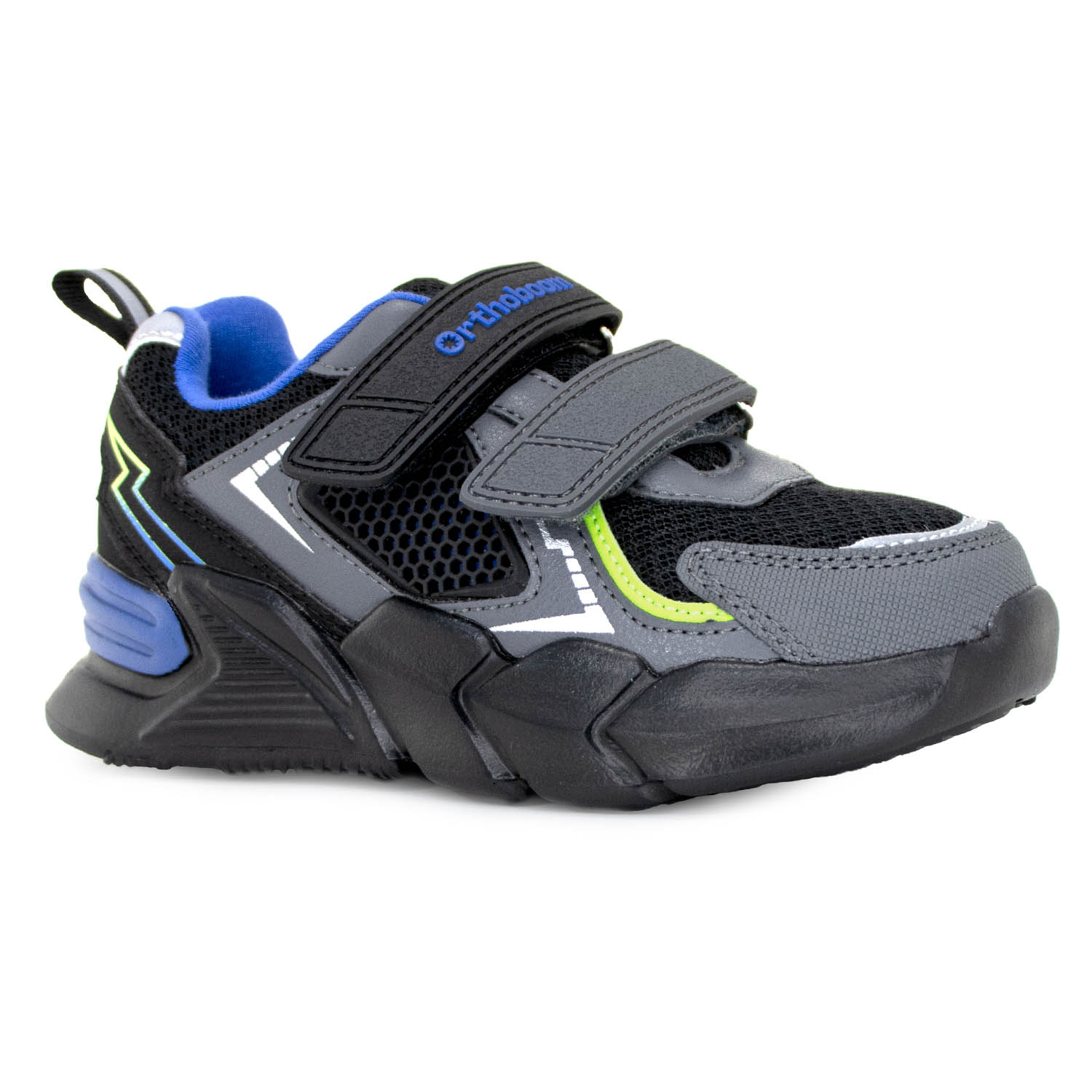Ортопедическая обувь Orthoboom кроссовки 33223-22 черно-серые фото 1