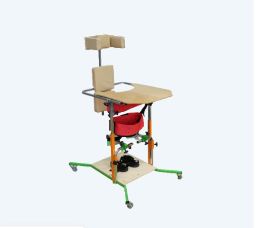 Опора для стояния ОС-210.2 в комплекте с доп оборудованием (съемный спинодержатель, подголовник) фото 1