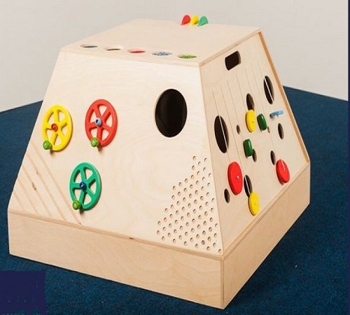 Тактильно развивающий комплекс 70*70*50 см фото 1