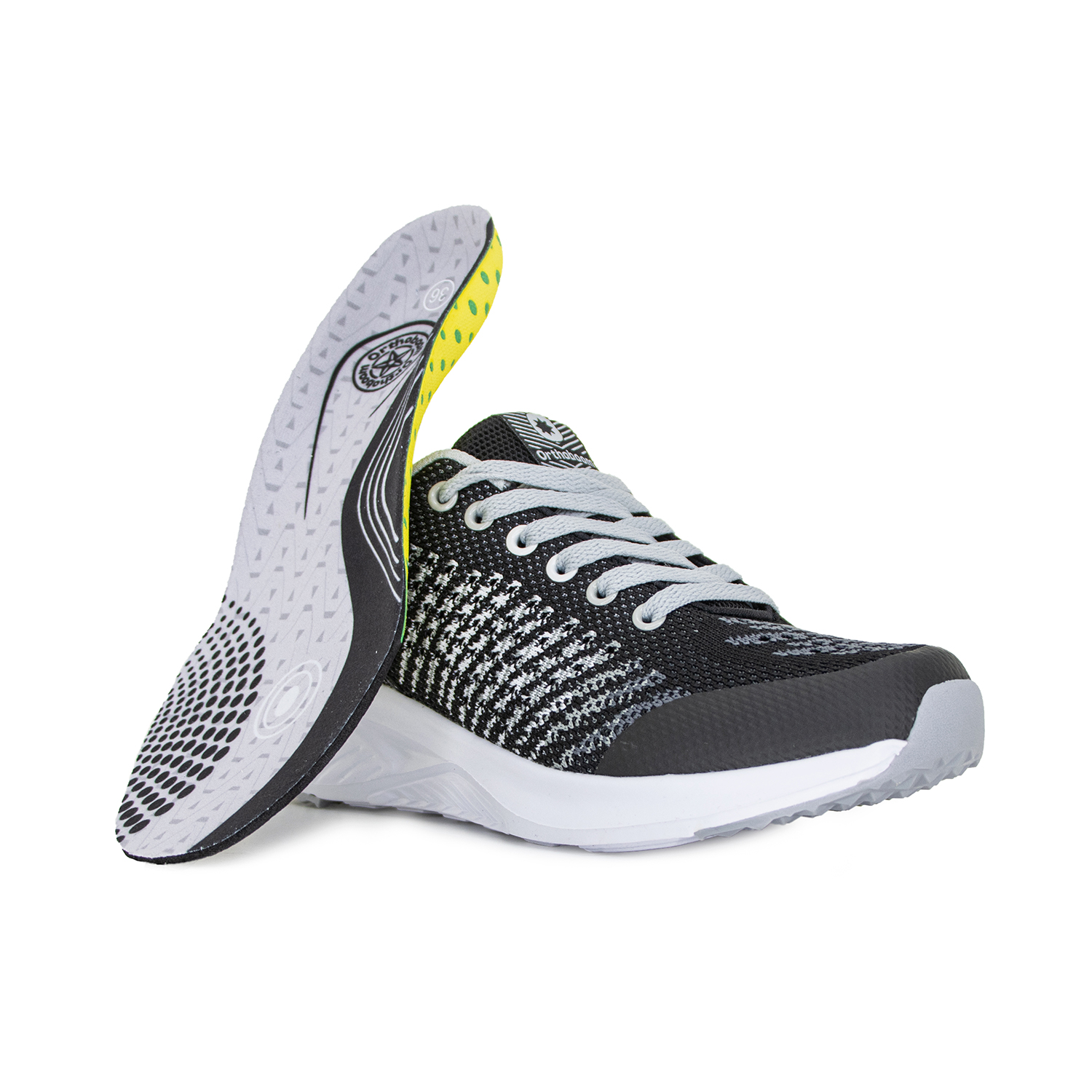 Ортопедическая обувь Orthoboom кроссовки 35037-01 глубокий черный фото 4