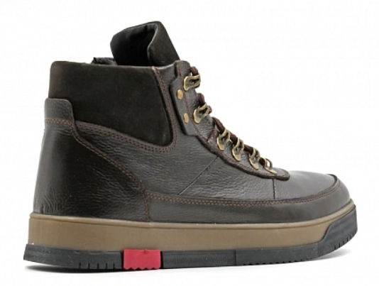 Кроссовки ортопедические мужские Ортомода 92567-Х-102 кожаные увеличенной полноты фото 3