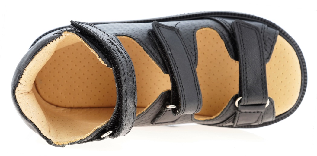 Сандалии ортопедические открытый нос на мальчика 15-337 фото 3