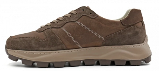 Кроссовки мужские (обувь ортопедическая сложная) цв.коричневый 97309-Х-002 фото 3